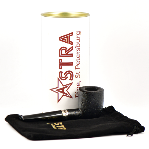 Трубка Astra Classic 125 F - Billiard Black Blast (фильтр 9 мм)-3