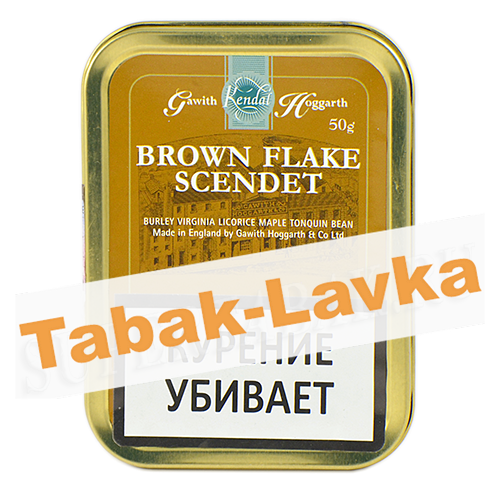 Табак трубочный Gawith & Hoggarth Brown Flake Scendet (Банка 50 гр.)