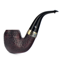 Трубка Peterson Sherlock Holmes - SandBlast - Baskerville P-Lip (фильтр 9 мм)