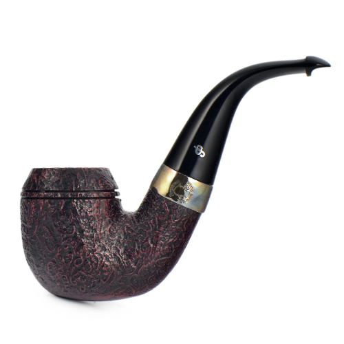 Трубка Peterson Sherlock Holmes - SandBlast - Baskerville P-Lip (фильтр 9 мм)