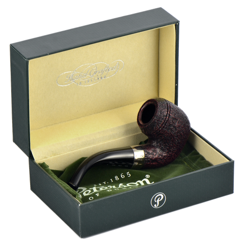 Трубка Peterson Sherlock Holmes - SandBlast - Baskerville P-Lip (фильтр 9 мм)-6