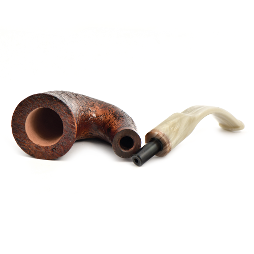 Трубка Volkan Pipe - Calabash Antiqua - 423 (без фильтра)-4