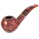Трубка Savinelli Alligator - Red 673 (фильтр 9 мм)
