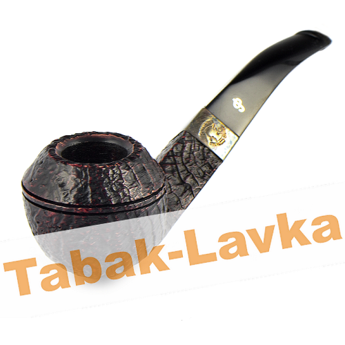 Трубка Peterson Sherlock Holmes - Sandblast - Squire P-Lip (фильтр 9 мм)-1