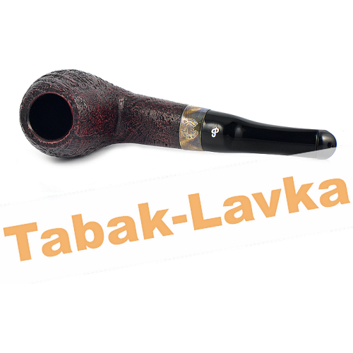 Трубка Peterson Sherlock Holmes - Sandblast - Strand P-Lip (фильтр 9 мм)-2