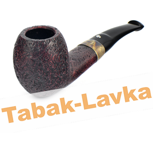 Трубка Peterson Sherlock Holmes - Sandblast - Strand P-Lip (фильтр 9 мм)-3