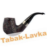 Трубка Peterson Sherlock Holmes - Sandblast - Professor P-Lip (фильтр 9 мм)