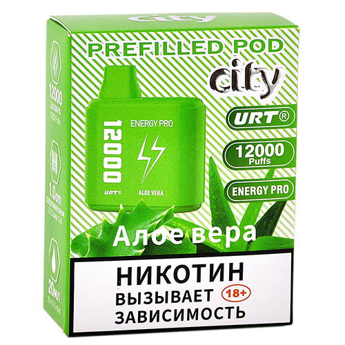 Картридж City Energy Pro 12.000 - Алоэ Вера (1 шт.)