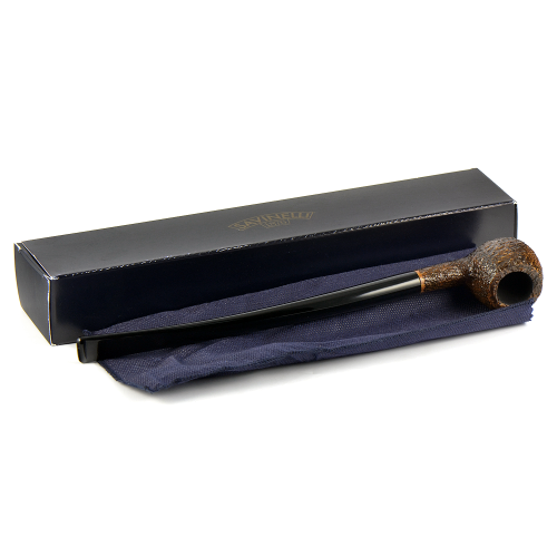 Трубка Savinelli Churchwarden - BrownBlast 313 (без фильтра)-3