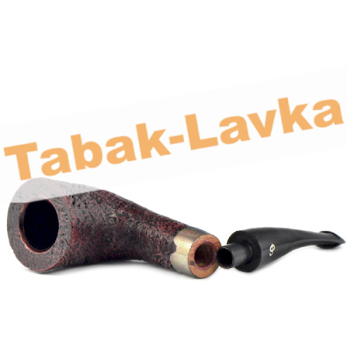 Трубка Peterson Sherlock Holmes - Sandblast - Mycroft P-Lip (фильтр 9 мм)-3