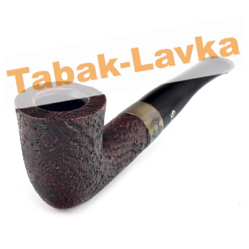 Трубка Peterson Sherlock Holmes - Sandblast - Mycroft P-Lip (фильтр 9 мм)-6