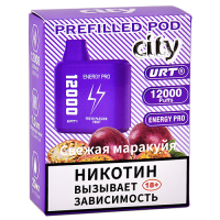 Картридж City Energy Pro 12.000 - Свежая маракуйя (1 шт.)