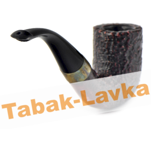 Трубка Peterson Sherlock Holmes - Sandblast - Rathbone P-Lip (фильтр 9 мм)-2