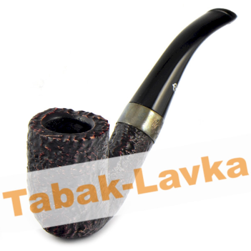 Трубка Peterson Sherlock Holmes - Sandblast - Rathbone P-Lip (фильтр 9 мм)-4