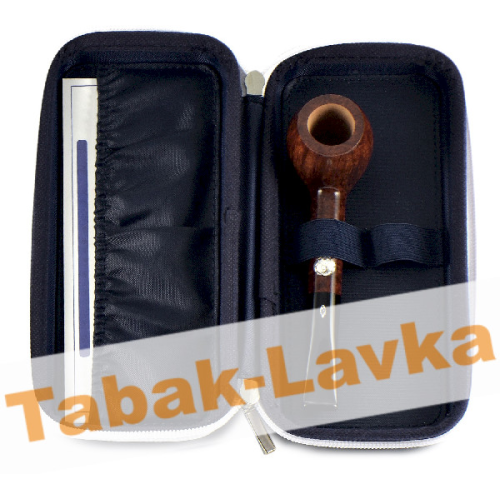 Трубка Savinelli Football - Smooth Dark Brown (фильтр 9 мм)-8