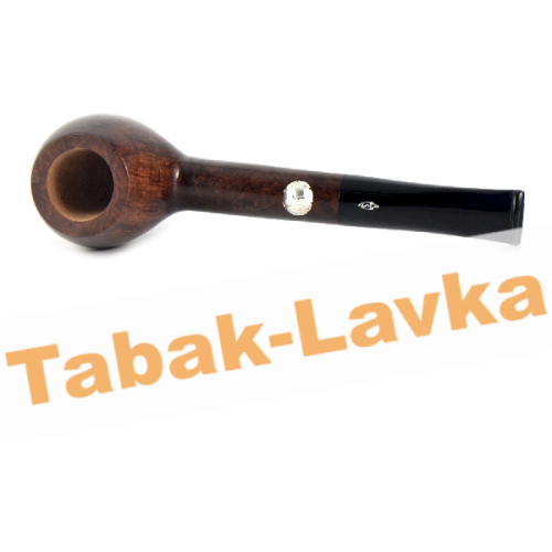 Трубка Savinelli Football - Smooth Dark Brown (фильтр 9 мм)-4