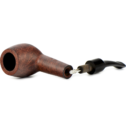 Трубка BPK Dinky small short - 62-12 Brown (без фильтра)-2