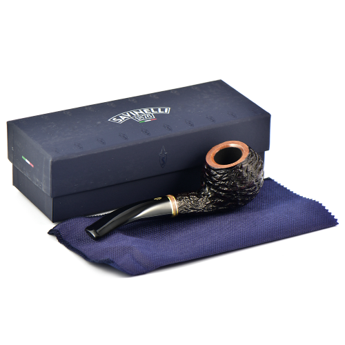 трубка Savinelli Porto Cervo - Rustic KS 673 (фильтр 9 мм)-4