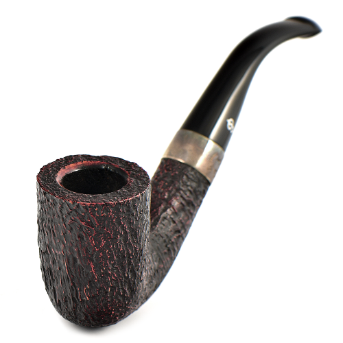 Трубка Peterson Sherlock Holmes - Sandblast - Rathbone P-Lip (без фильтра)-5