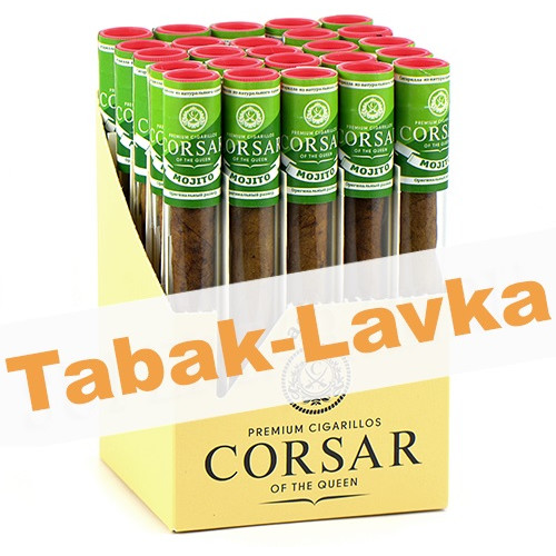 Сигариллы Corsar of the Queen - Mojito (в стеклянной тубе) - 1 шт.-1