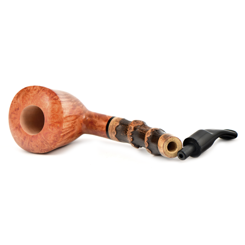 Трубка Volkan Pipe - Red Princess - Special Bamboo Smooth 401 (без фильтра)-6