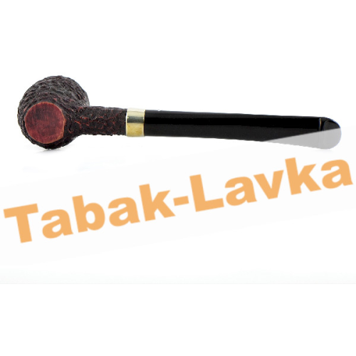 Трубка Peterson Speciality Pipes - Barrel - Rustic Nickel Mounted P-Lip (без фильтра)-2