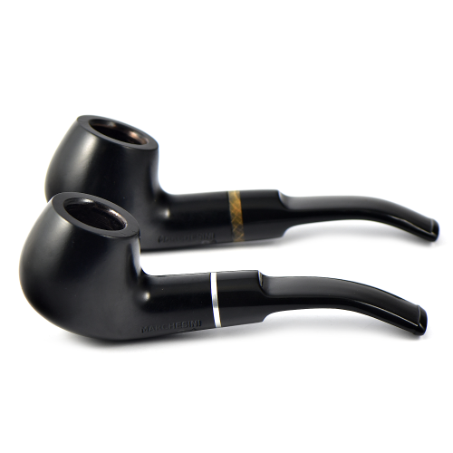 Трубка Marchesini Mini - Smooth Ring - 04 Black (фильтр 9 мм)-2