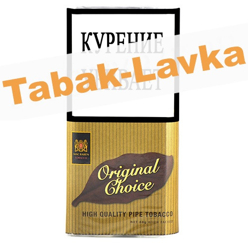 Табак Mac Baren Original Choice Трубочный 40 гр