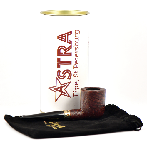 Трубка Astra Classic 124 F - Billiard Bordeaux Blast (фильтр 9 мм)-4