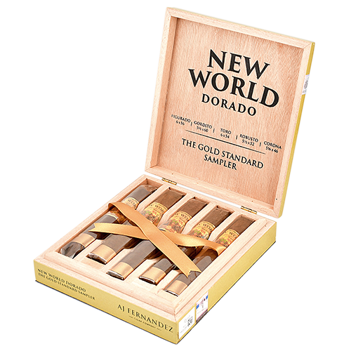 Набор сигар AJ Fernandez - New World Dorado - Gold Standart Sampler (5 шт.)