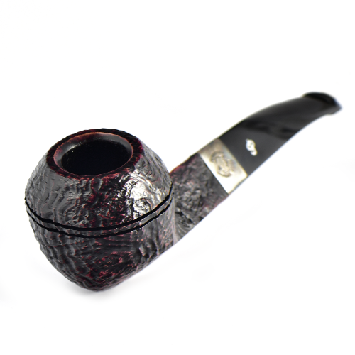 Трубка Peterson Sherlock Holmes - SandBlast - Hudson P-Lip (фильтр 9 мм)-5