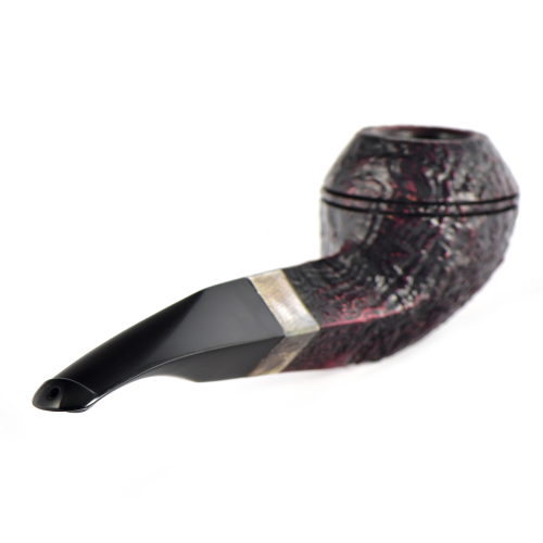 Трубка Peterson Sherlock Holmes - SandBlast - Hudson P-Lip (фильтр 9 мм)-2